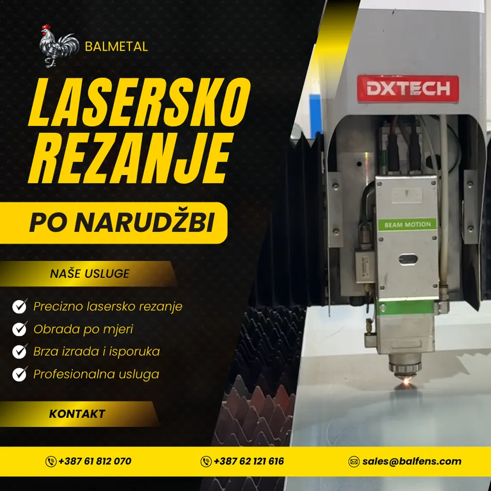 Balfens Lasersko rezanje lima - slika 1