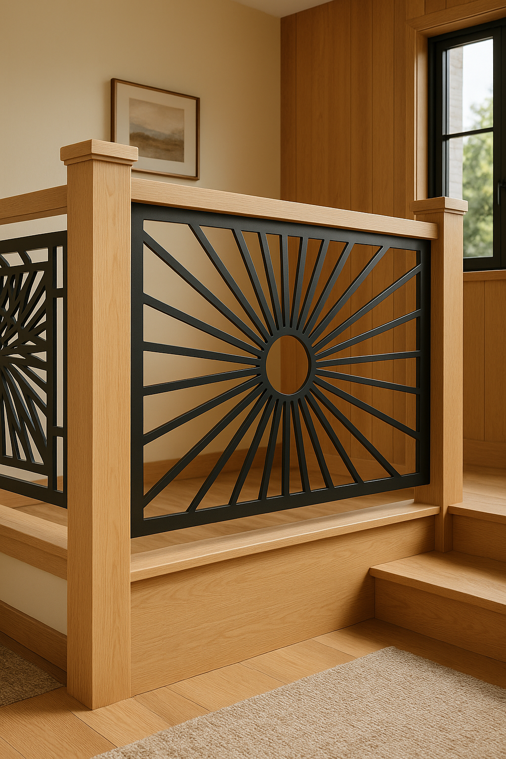 CNC lasersko sječenje galvaniziranog čelika za metalne ograde